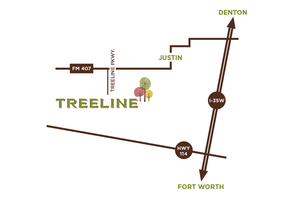 map illustration of Treeline location
